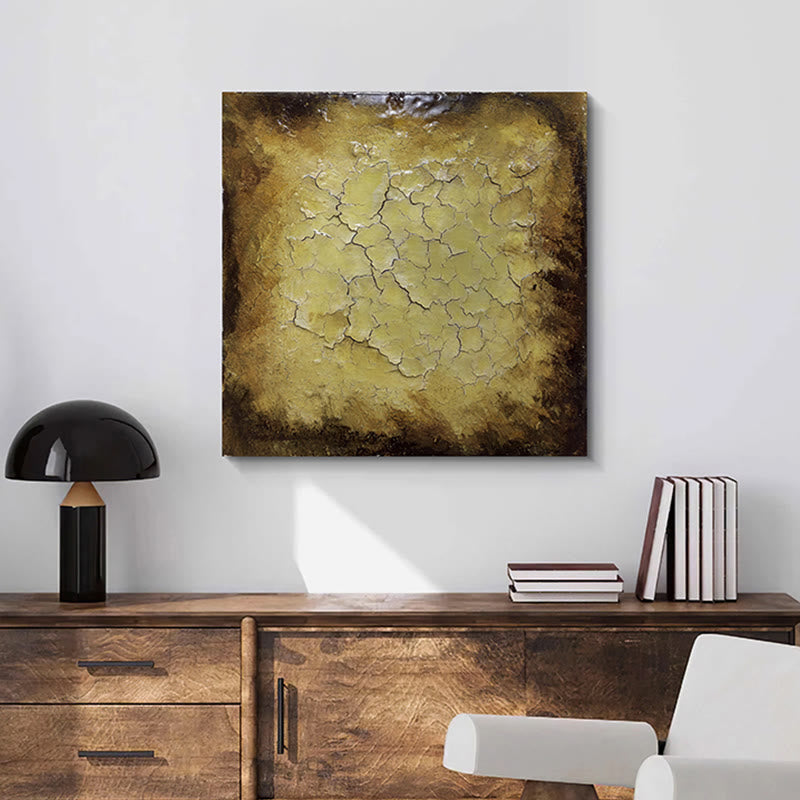 Crackle Hand-painted Texture Art Wall Hanging - image 7