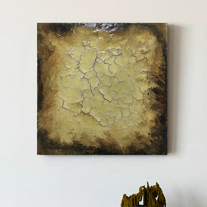 Crackle Hand-painted Texture Art Wall Hanging - image 5