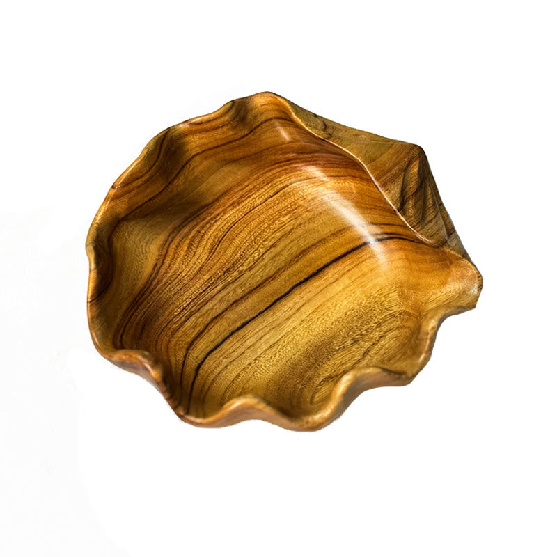 Wavy Wooden Fruit Tray - image 1