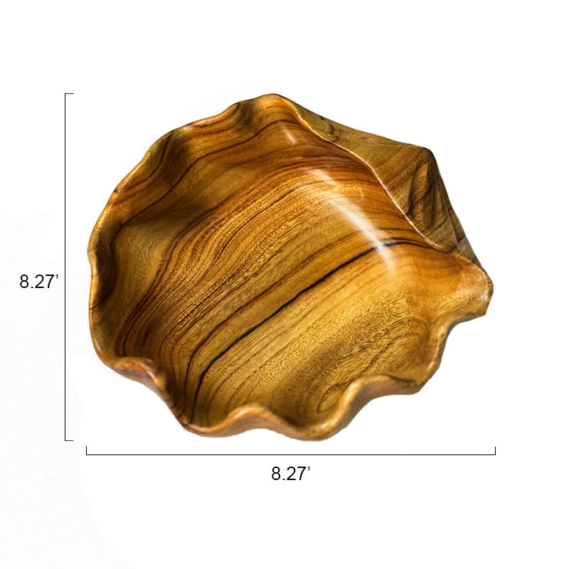 Wavy Wooden Fruit Tray - image 7
