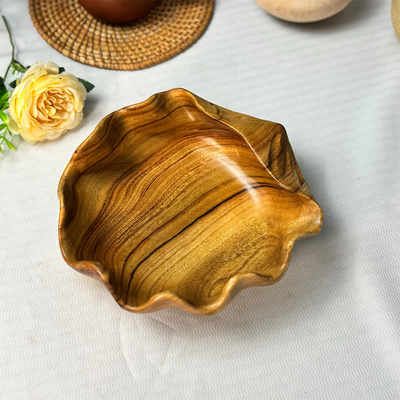 Wavy Wooden Fruit Tray - image 6