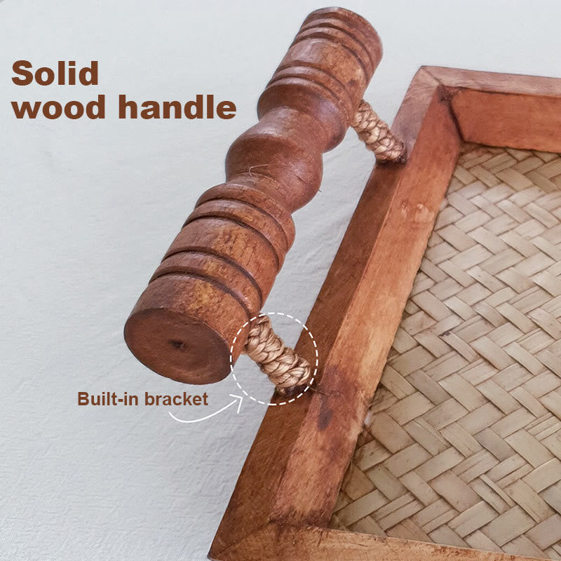 Double-handle Woven Tray - image 12