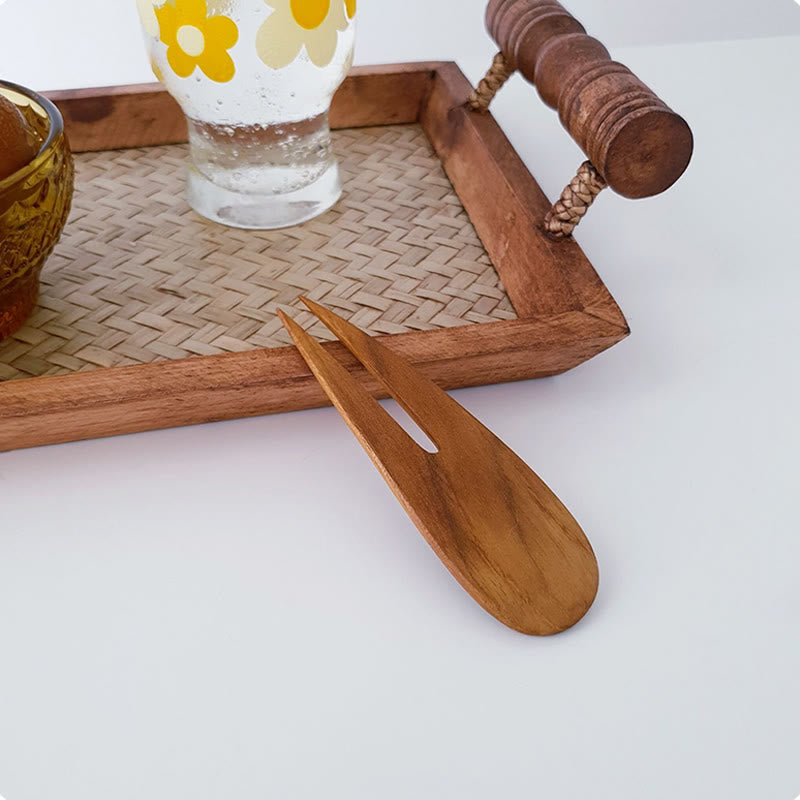 Double-handle Woven Tray - image 12