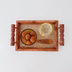 Double-handle Woven Tray - image 2