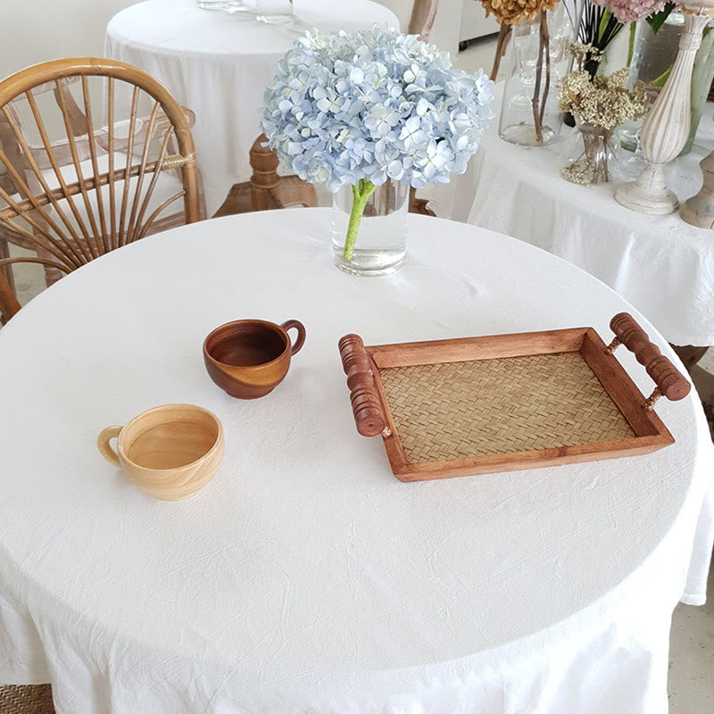 Double-handle Woven Tray - image 8