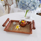 Double-handle Woven Tray - image 5