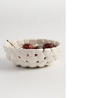 Ceramic Woven Design Storage Tray - image 4