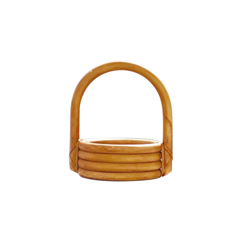 Rattan Arc-handle Fruit Basket - image 1