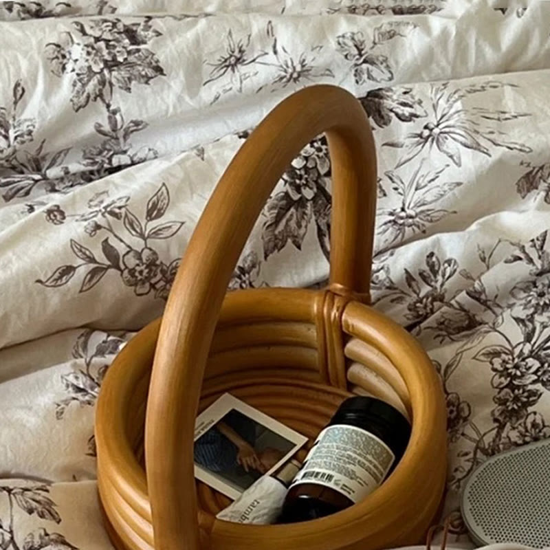 Rattan Arc-handle Fruit Basket - image 11