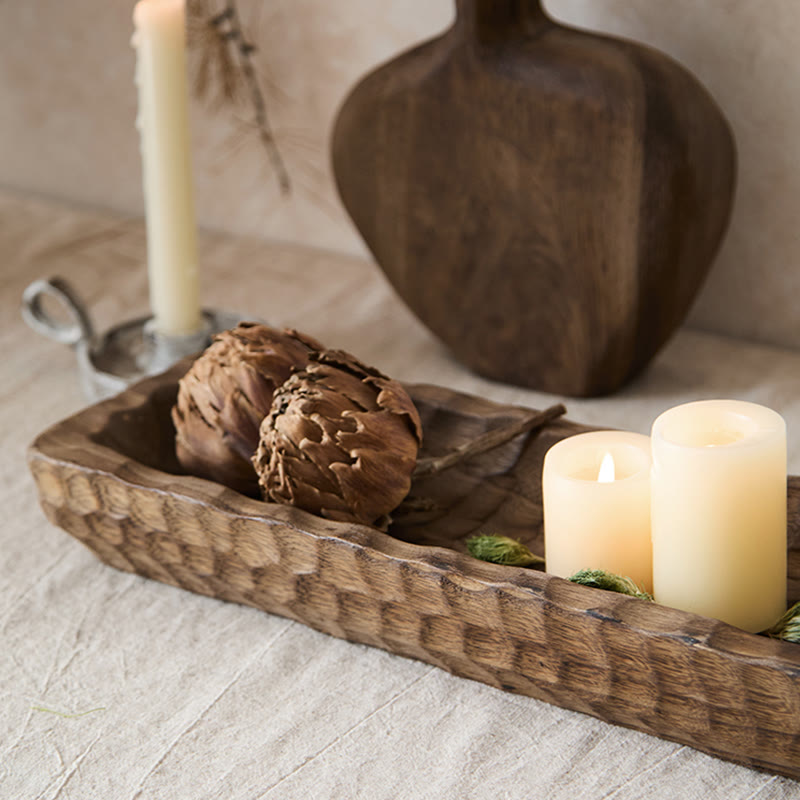 Weathered Rectangular Storage Tray - image 7