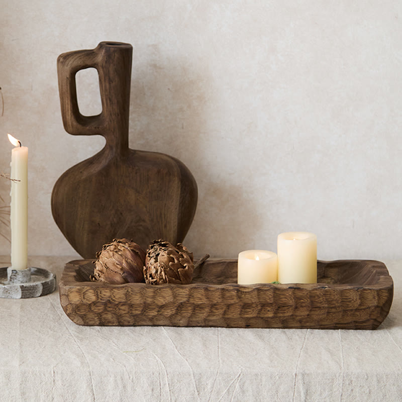 Weathered Rectangular Storage Tray - image 4