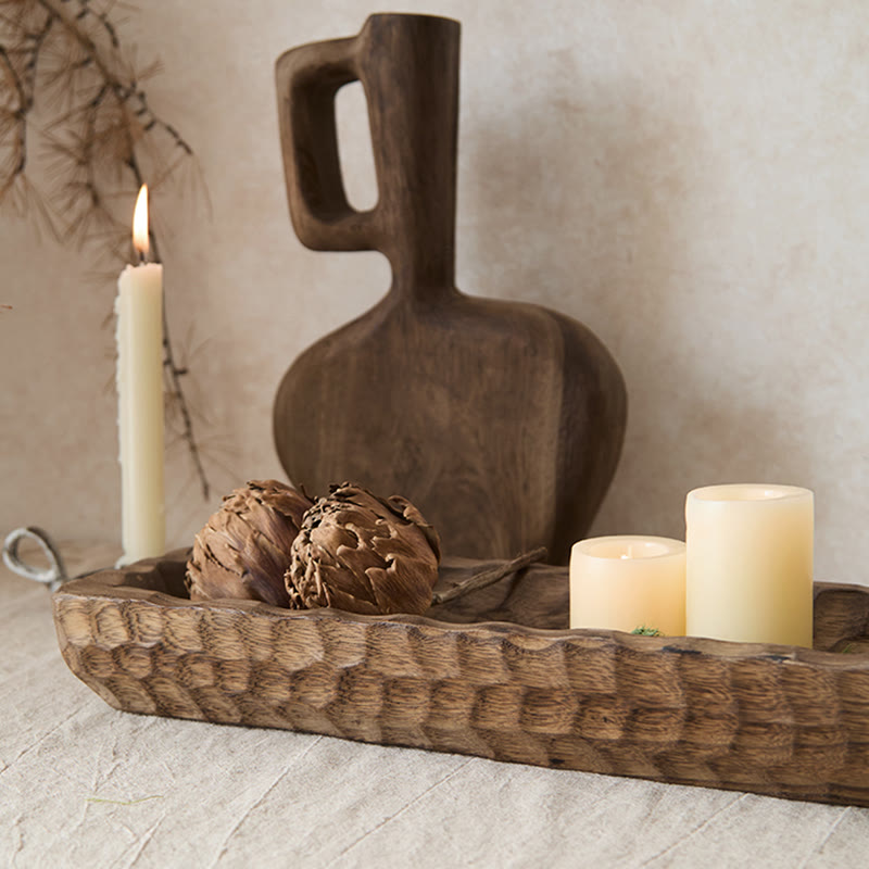 Weathered Rectangular Storage Tray - image 4