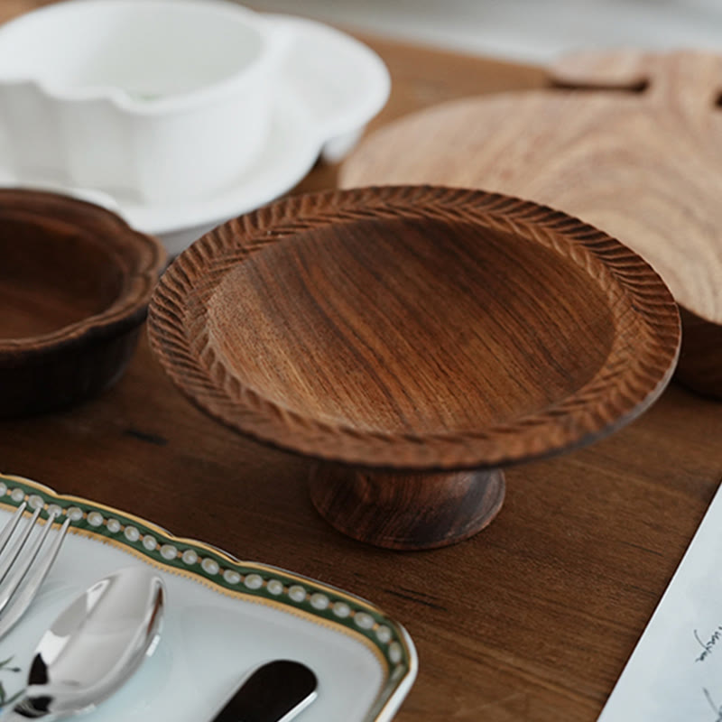 Elevated Vintage Wooden Tray - image 5