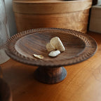 Elevated Vintage Wooden Tray - brown - image 0