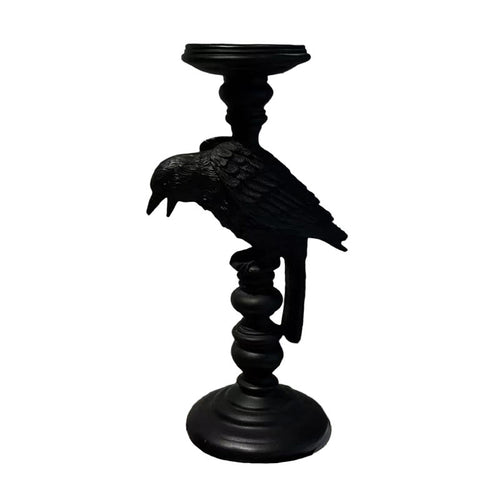 Black Gothic Style Crow-formed Candelabrum - image 1