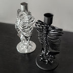 Mysterious Gothic Skull Candelabrum - image 0