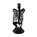 Mysterious Gothic Skull Candelabrum - image 2