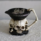Halloween Skull Base Candle Holder - image 7