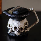 Halloween Skull Base Candle Holder - image 6