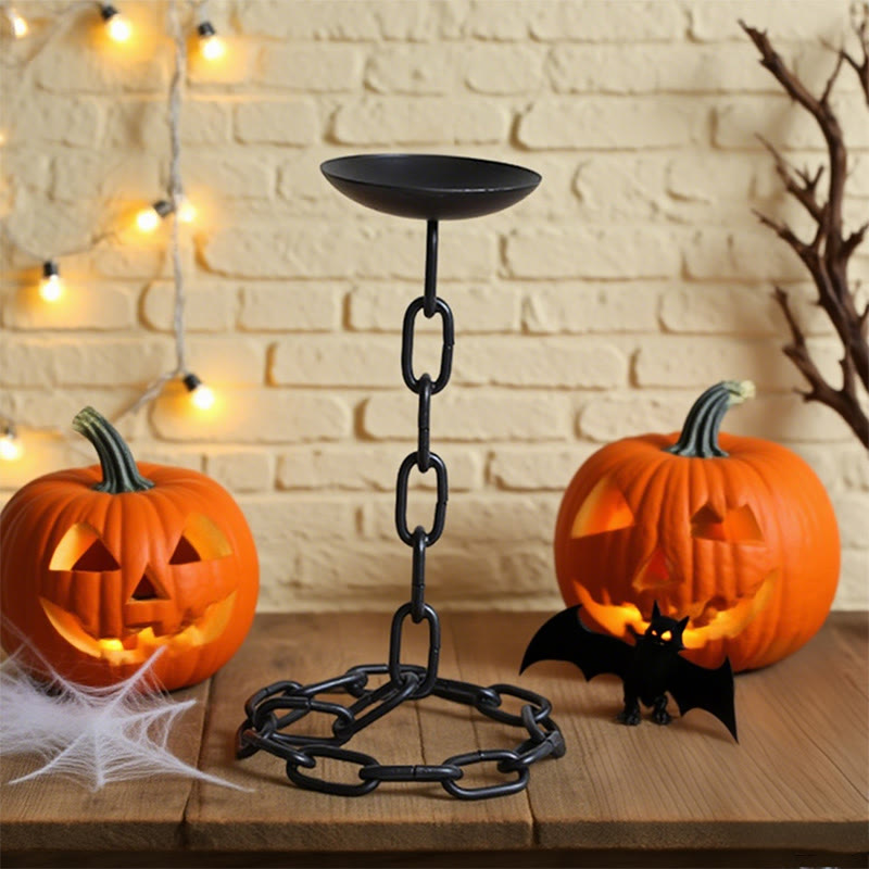 Chain Design Disc Candelabrum - 16*16*28 - image 4