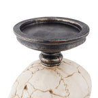 Weathered Texture Skull Candle Holder - image 10