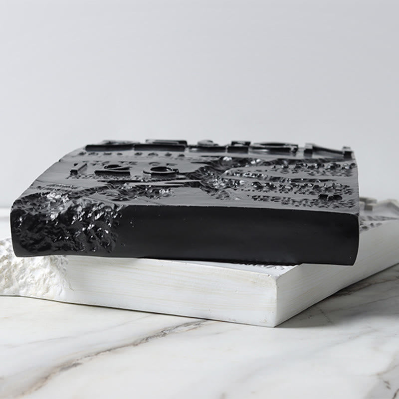 Book-shaped Embossed Ornament - image 12