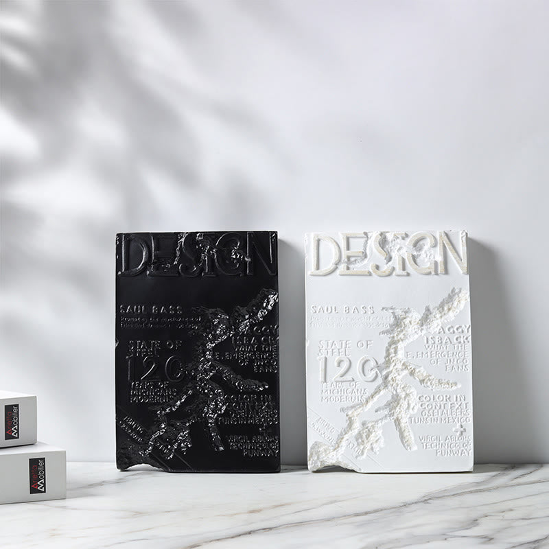 Book-shaped Embossed Ornament - image 4