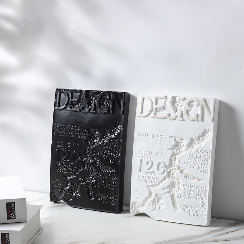 Book-shaped Embossed Ornament - image 4