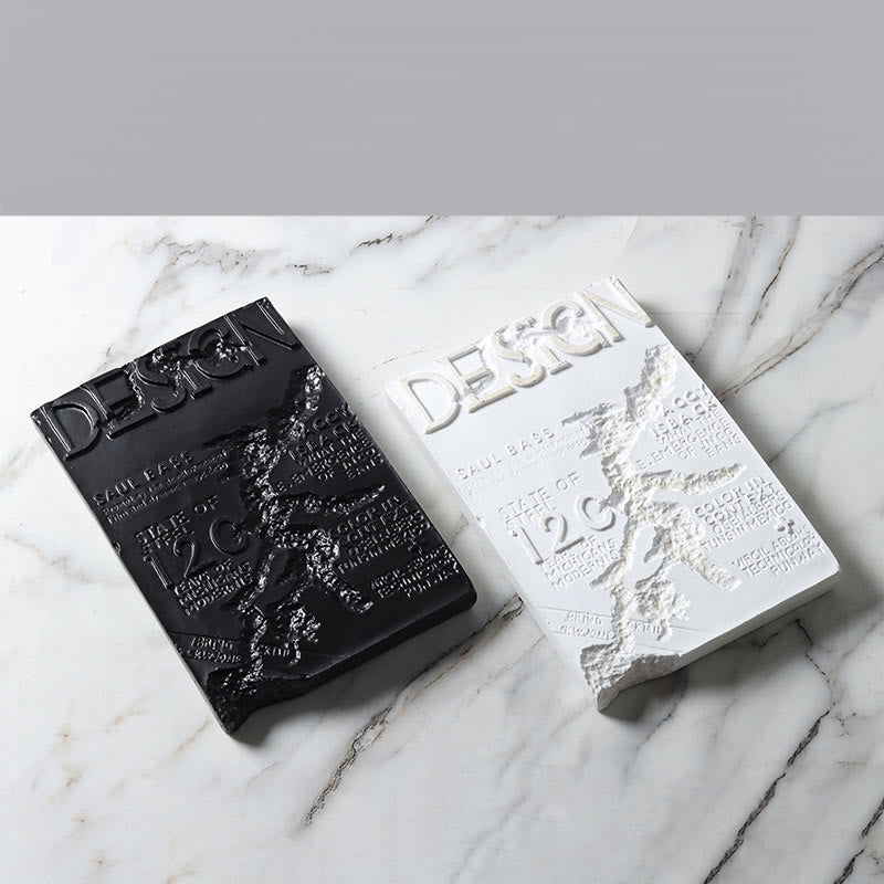 Book-shaped Embossed Ornament - image 1