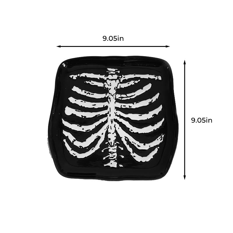 Black And White Skull Storage Tray - image 9