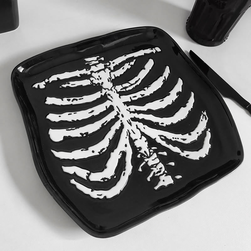 Black And White Skull Storage Tray - image 3