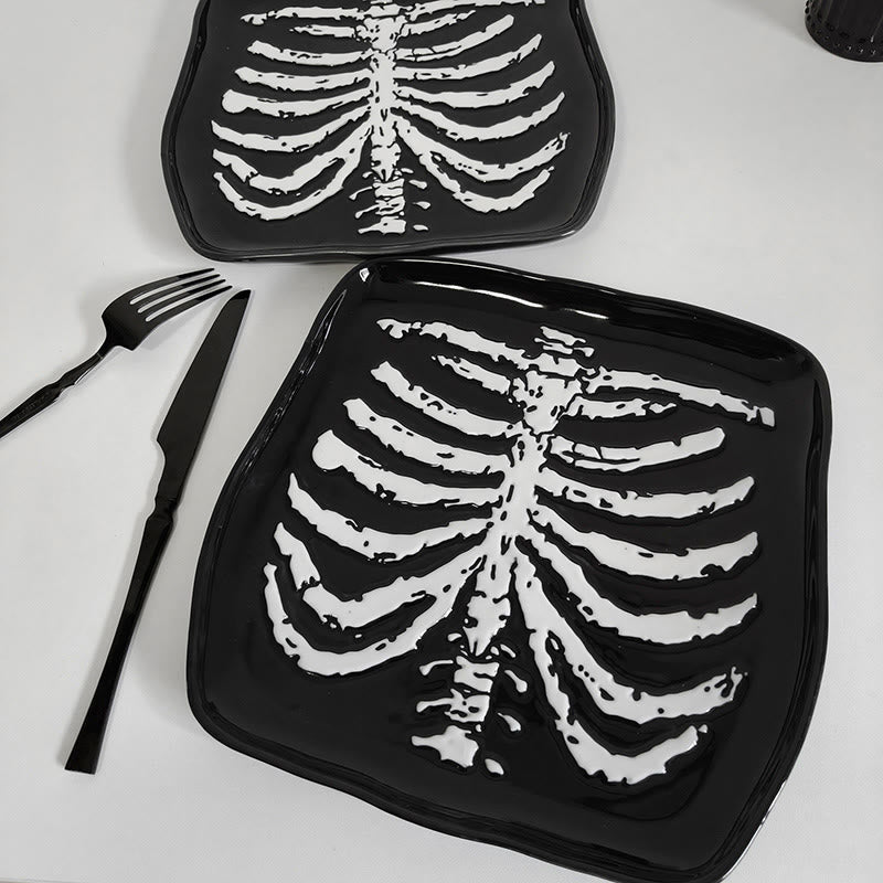 Black And White Skull Storage Tray - image 6