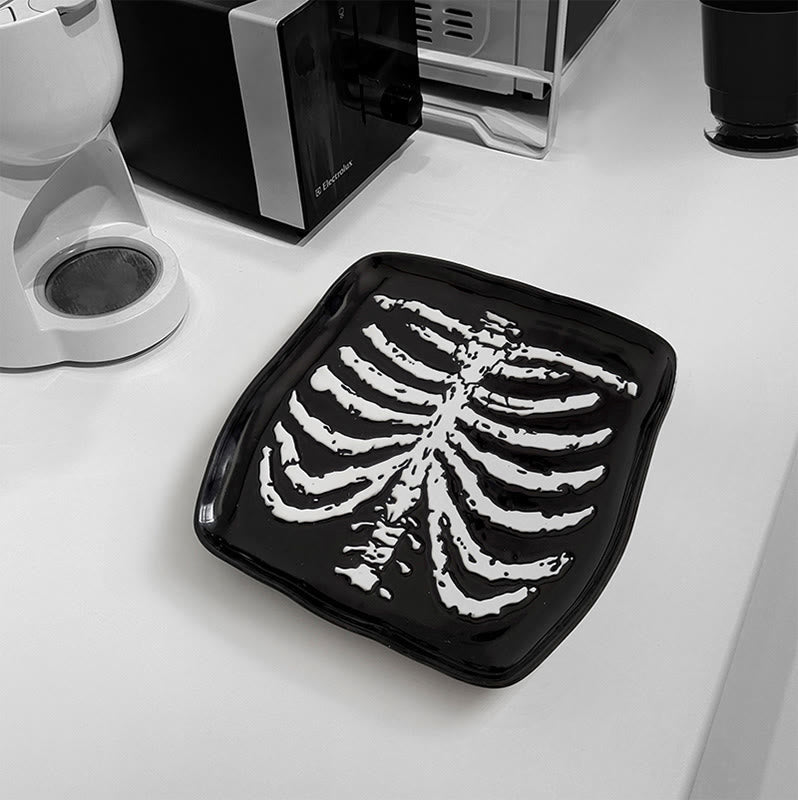Black And White Skull Storage Tray - image 4