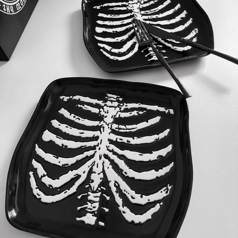 Black And White Skull Storage Tray - image 6