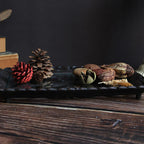 Lace Metal Tray With Glass Top - image 9