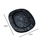 Black Silver-plated Ceramic Tray - image 6
