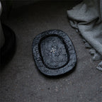 Black Silver-plated Ceramic Tray - image 2