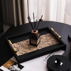 Vintage Printed Leather Tray - image 5