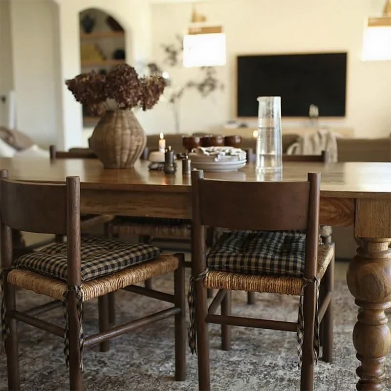 Wicker Bar Stool With Backrest - image 7