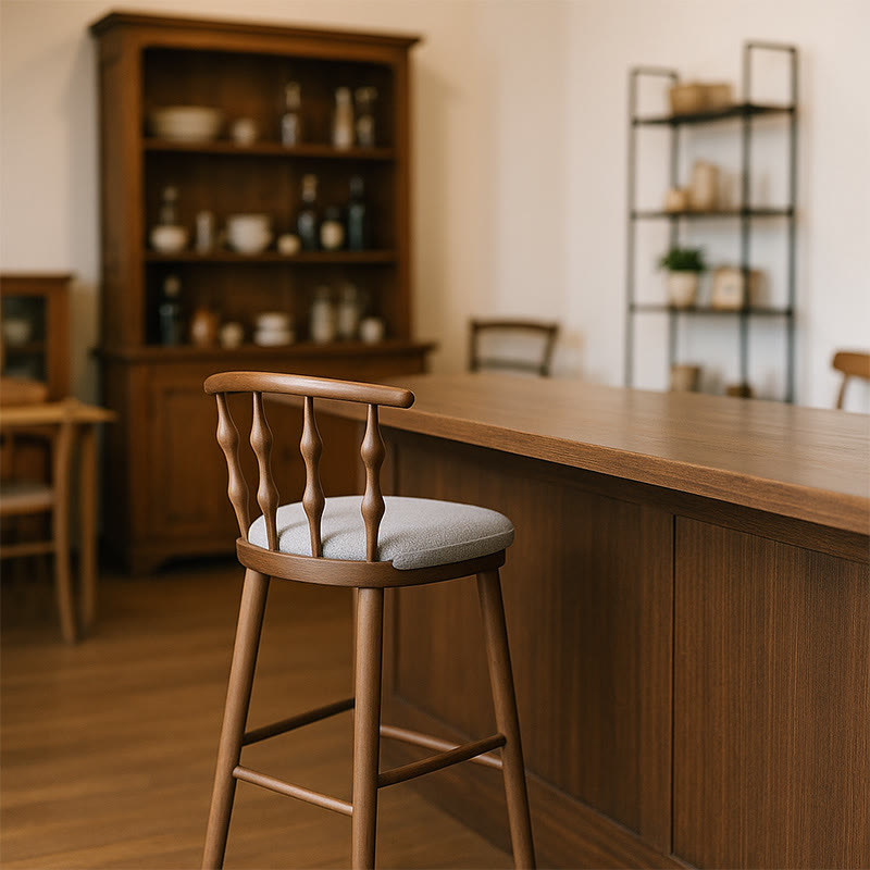 Knot Shaped High Bar Stool - image 3