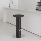 Round Minimalist Wooden Bar Stool - image 4