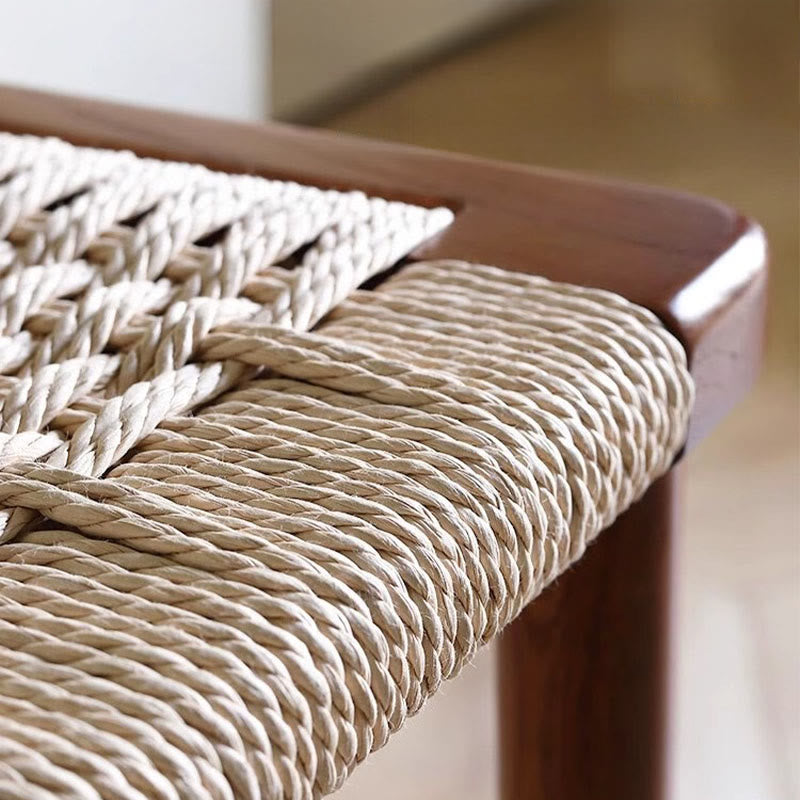 Kraft Paper Rope Woven Bar Stool - image 7