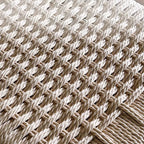 Kraft Paper Rope Woven Bar Stool - image 6