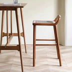 Kraft Paper Rope Woven Bar Stool - image 3