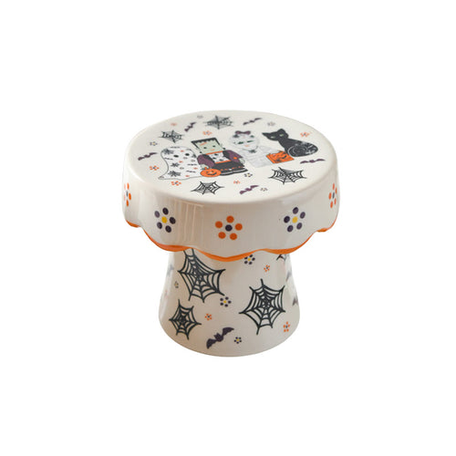 Colorful Halloween Dessert Plate - image 1