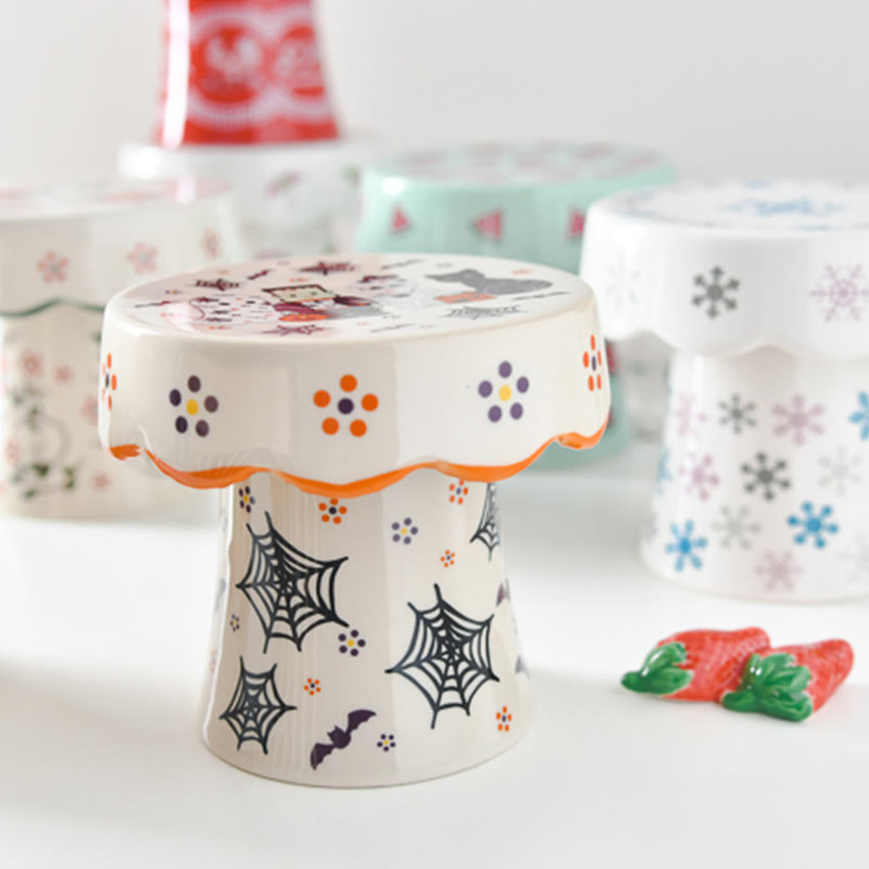 Colorful Halloween Dessert Plate - image 3