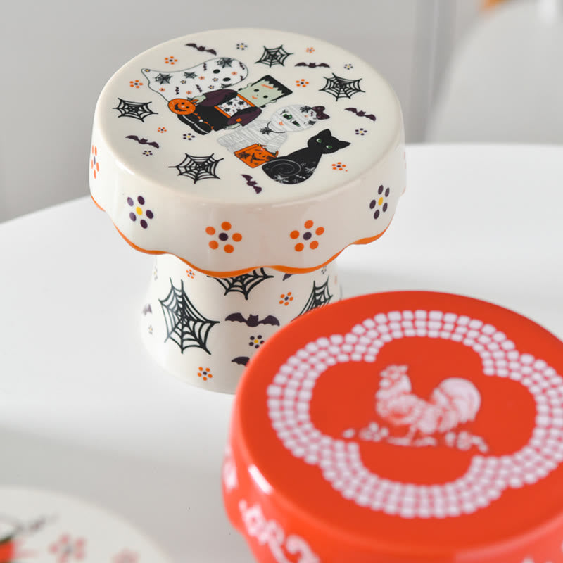 Colorful Halloween Dessert Plate - image 4