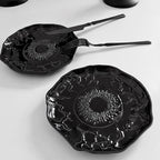 Gothic-style Pattern Black Plate - image 6