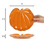 Creative Pumpkin-shaped Ceramic Plate - image 8