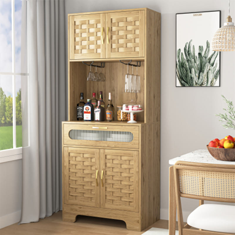 Freestanding Pantry Buffet Cabinet  - W27.60" X D15.75" X H63" - image 0